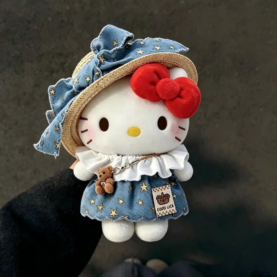 Denim Star Dreamer Plush Bag Charm - Image 5