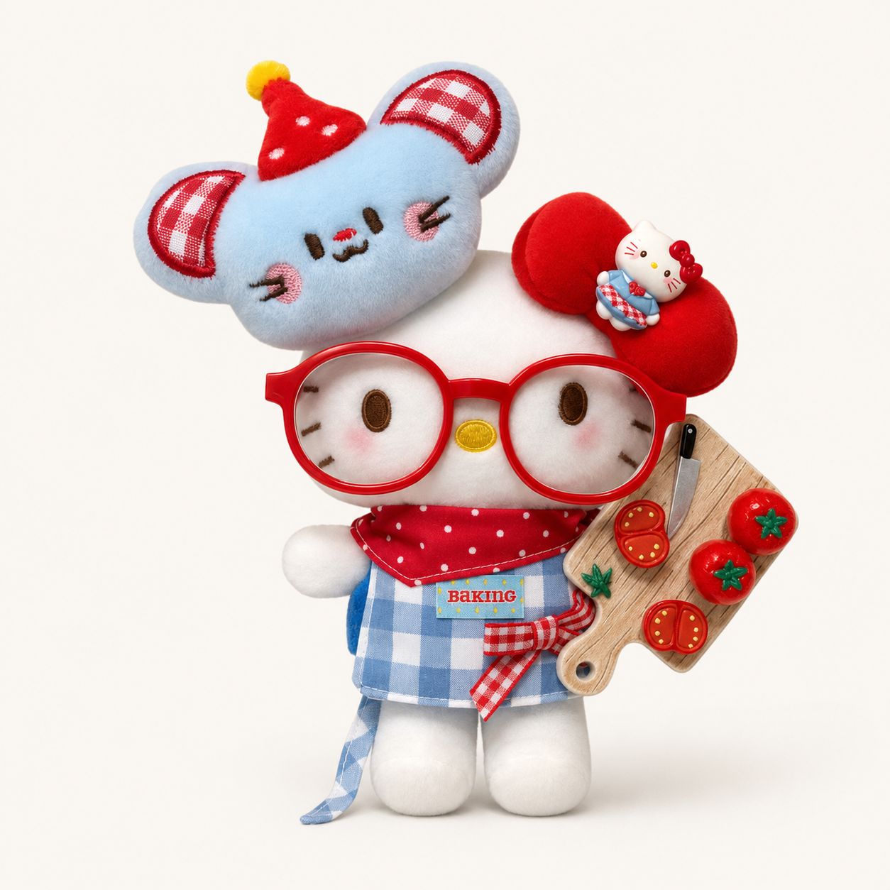 Mochi Mouse Baker Plush Charm