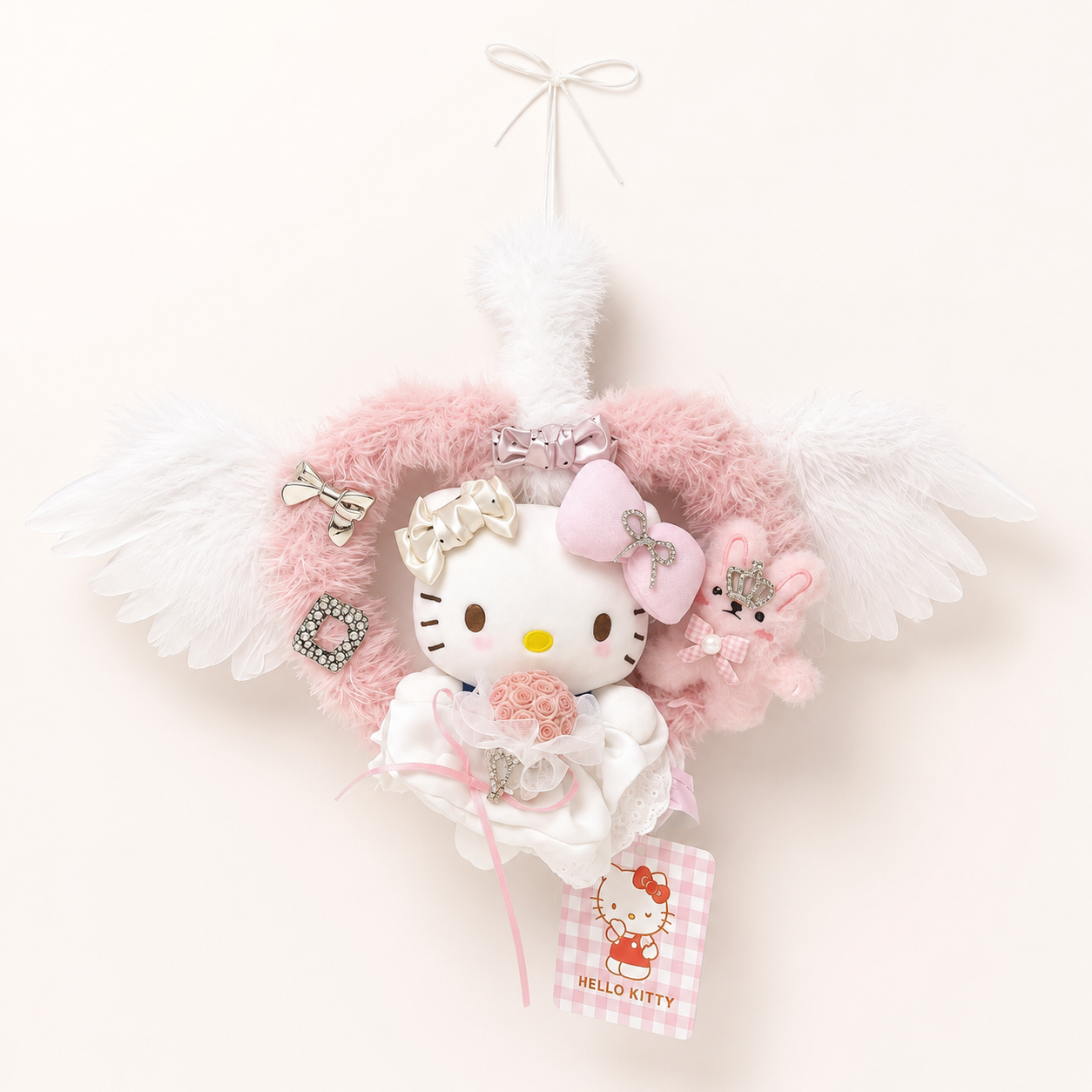 Love Angel Plush Bag Charm