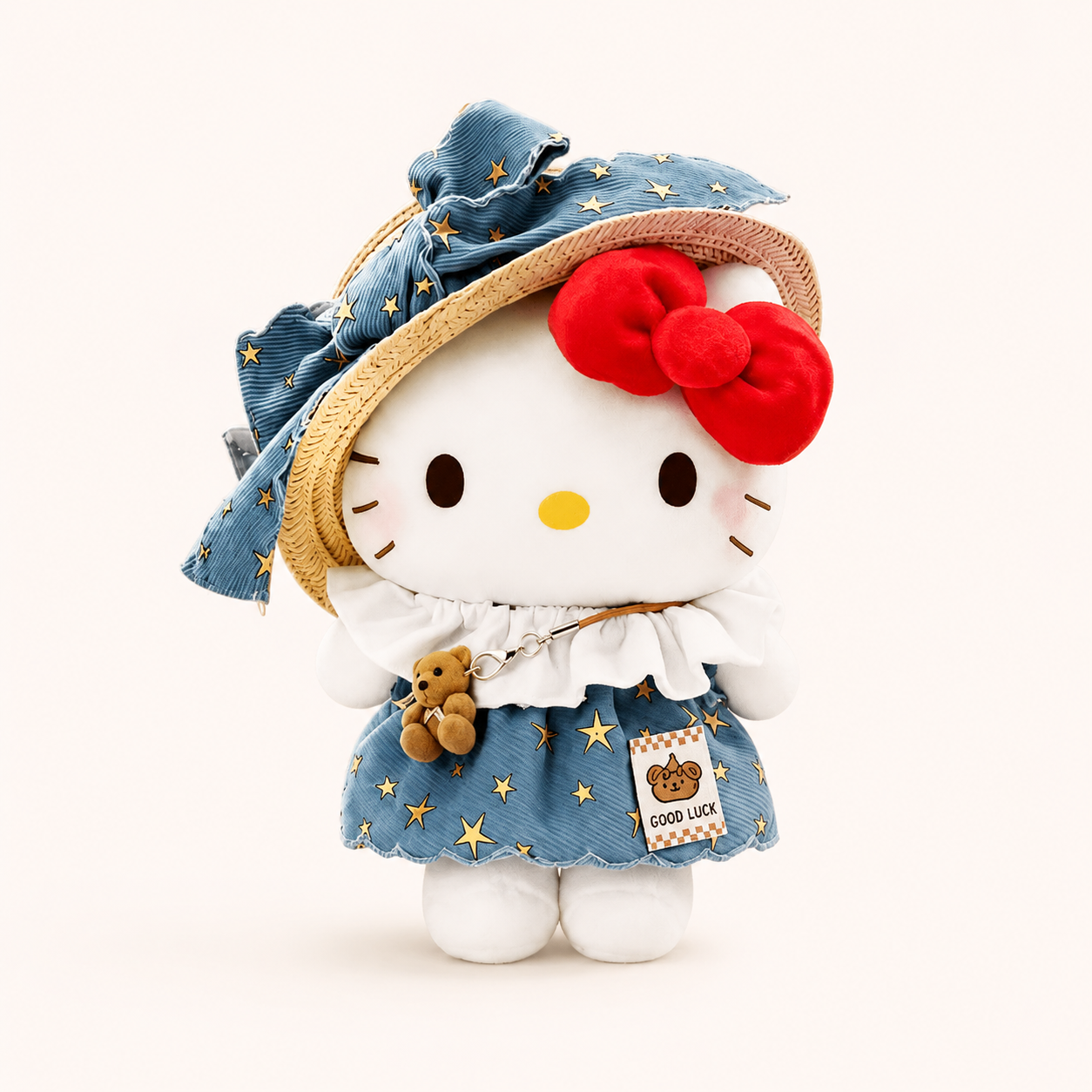 Denim Star Dreamer Plush Bag Charm