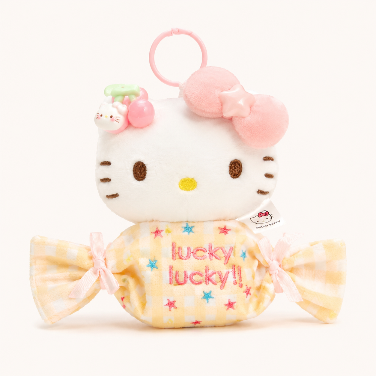 Candy Sweet Earbuds Plush Bag Charm