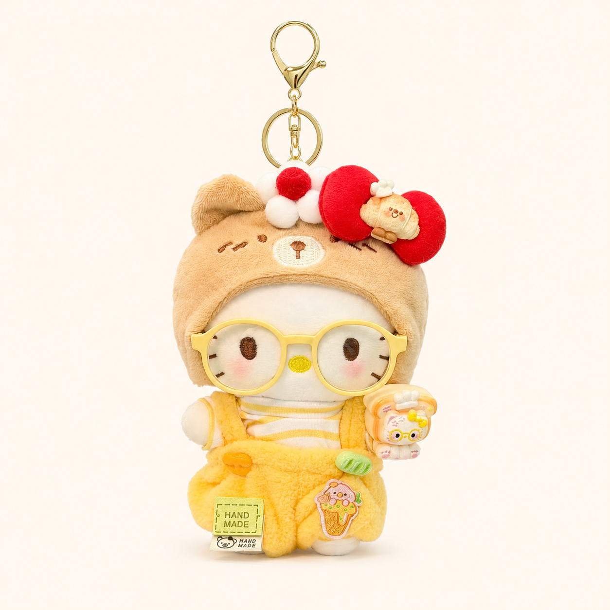 Sweet Little Bread Plush Doll Bag Charm