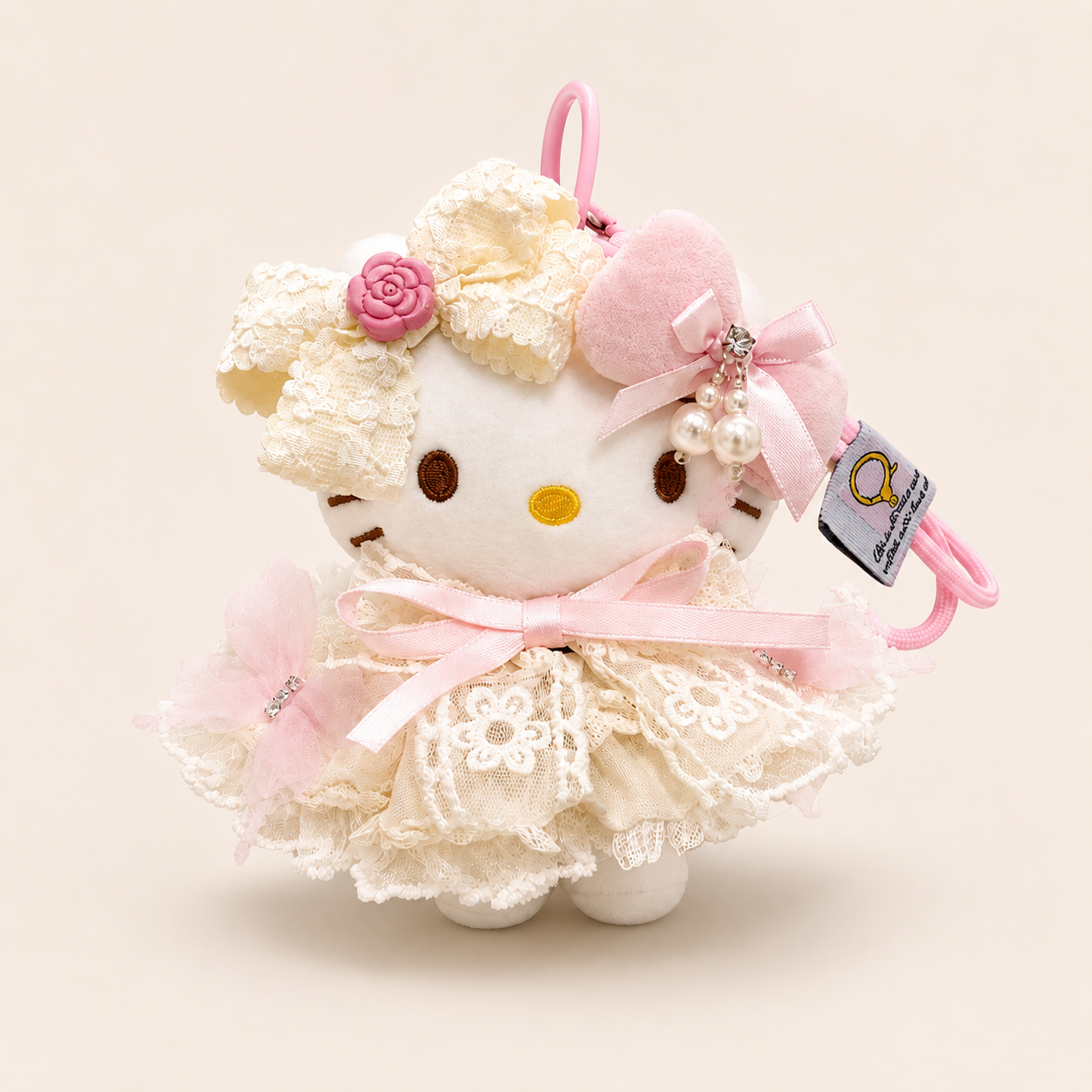 Floral Dream Plush Bag Charm