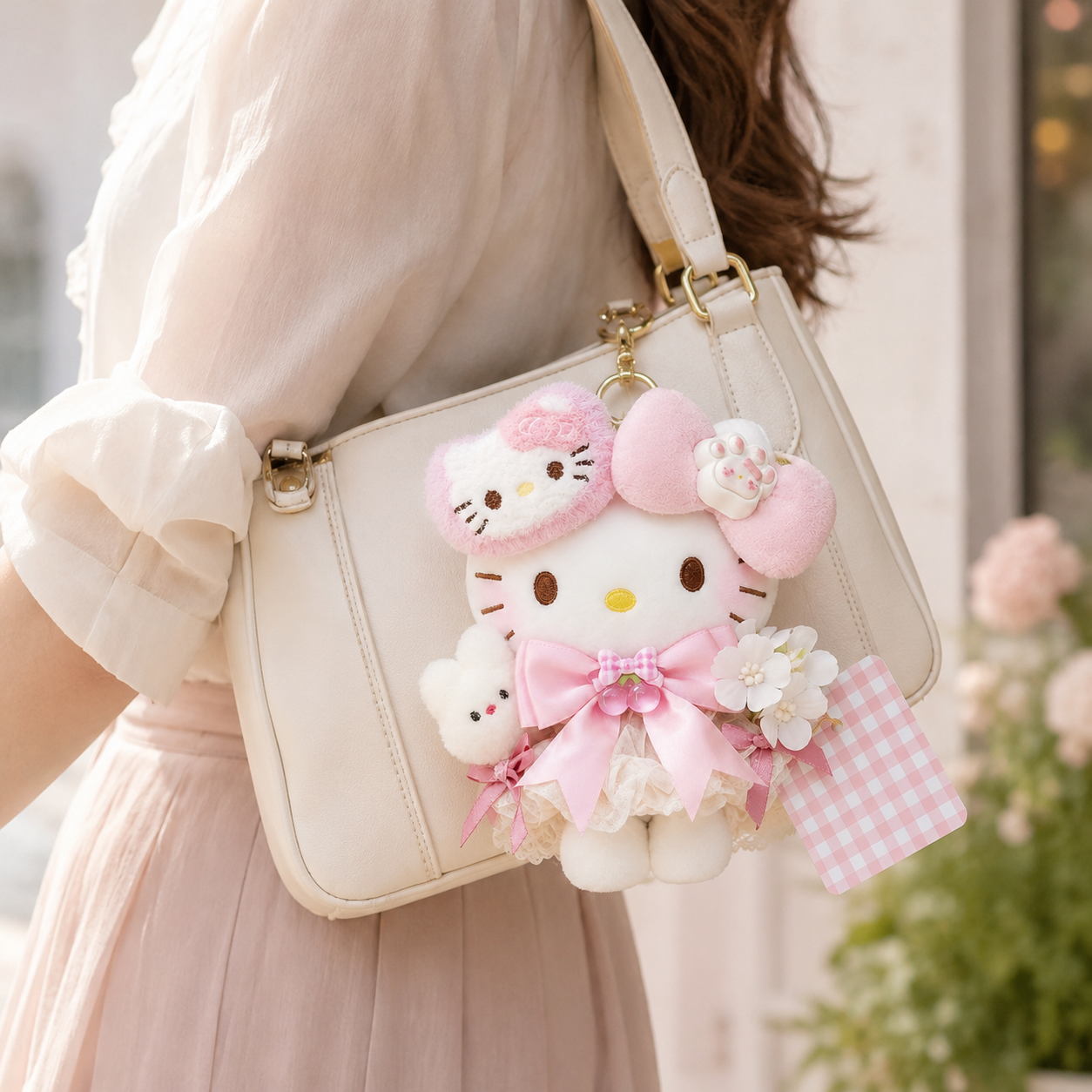 Sakura Summer Dream Plush Bag Charm - Image 3