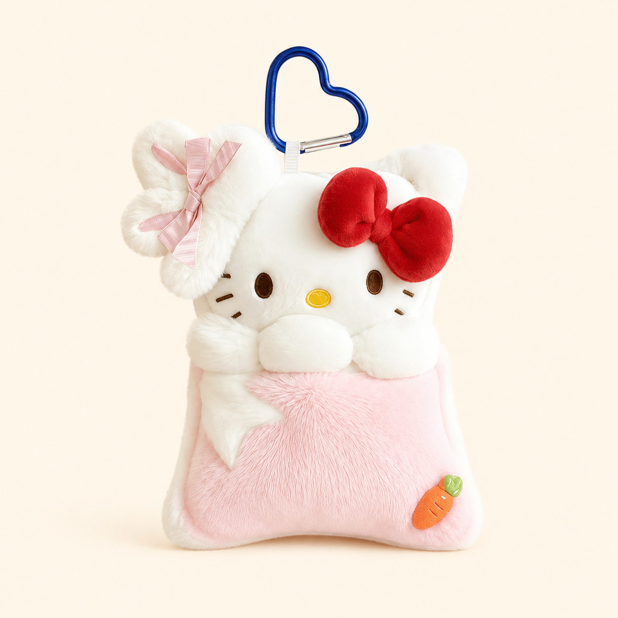 Cozy Carrot Dream Plush Charm