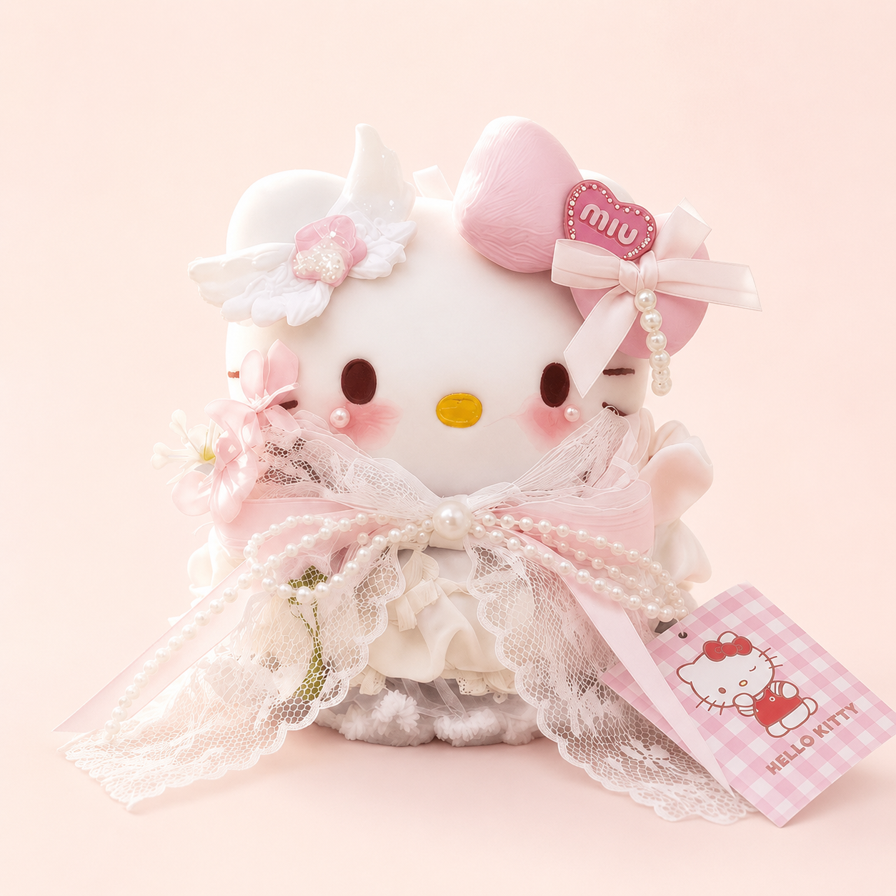 Spring Garden Bride Plush Charm