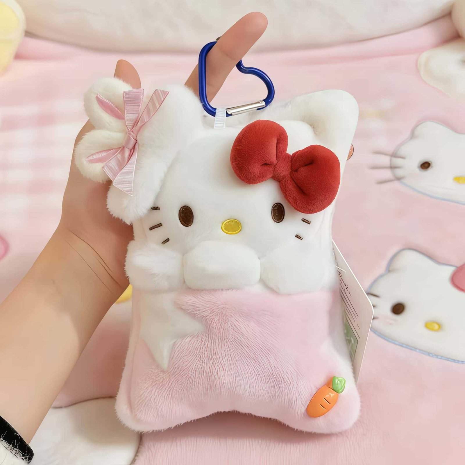 Cozy Carrot Dream Plush Charm - Image 4