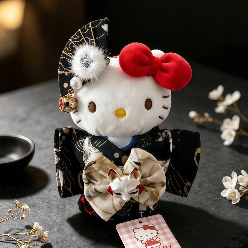 Sakura Kimono Plush Bag Charm - Image 9