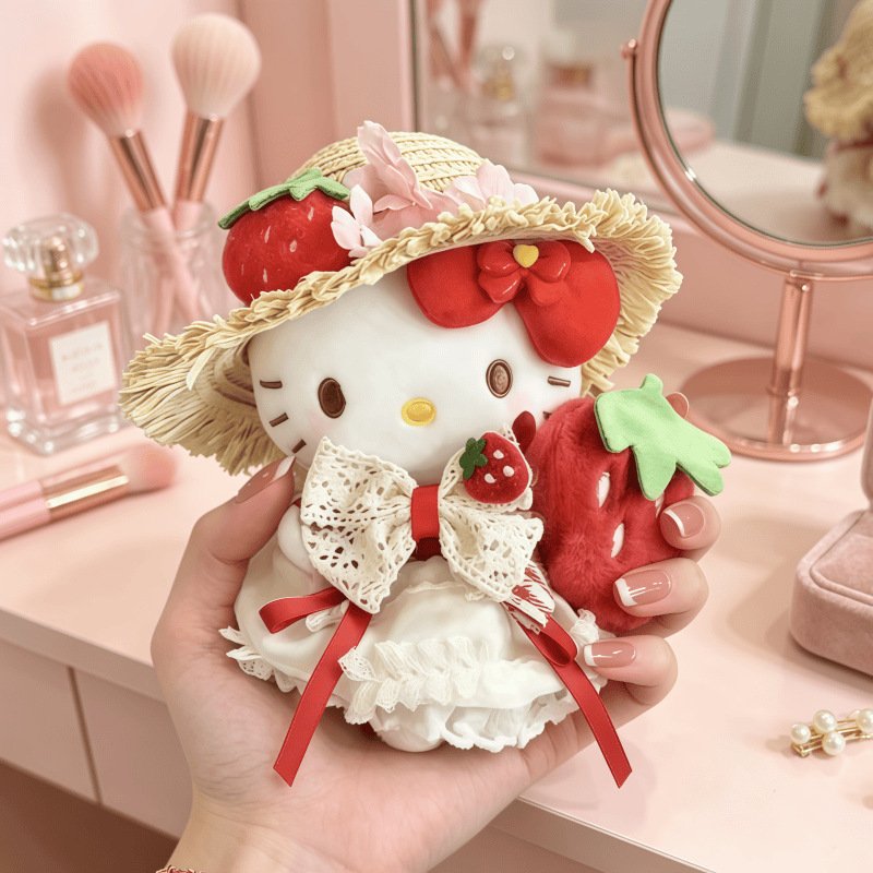 Strawberry Garden Dream Plush Charm - Image 5