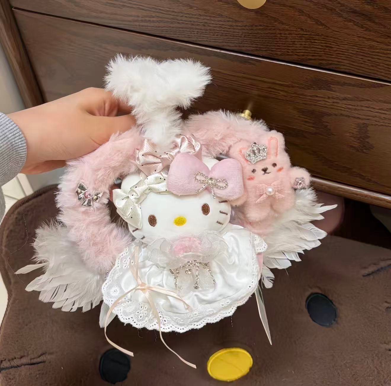 Love Angel Plush Bag Charm - Image 2