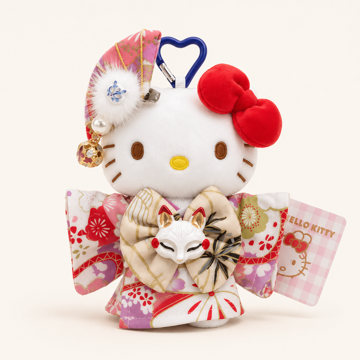 Sakura Kimono Plush Bag Charm
