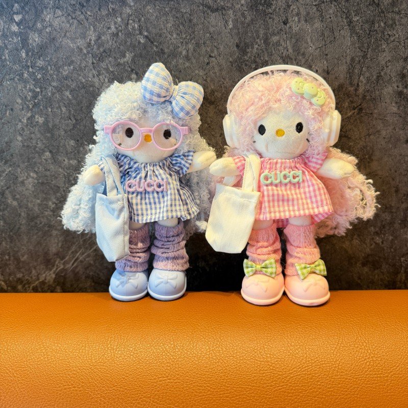 Curly Dream Girls Collection Plush Charm - Image 3