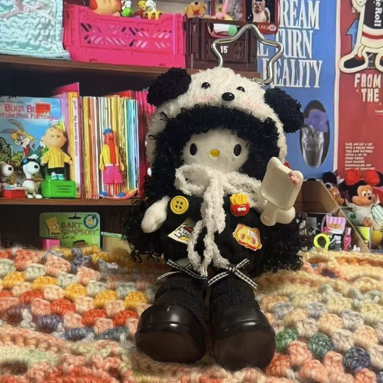 Animal Party Collection Girl Plush Charm - Image 10