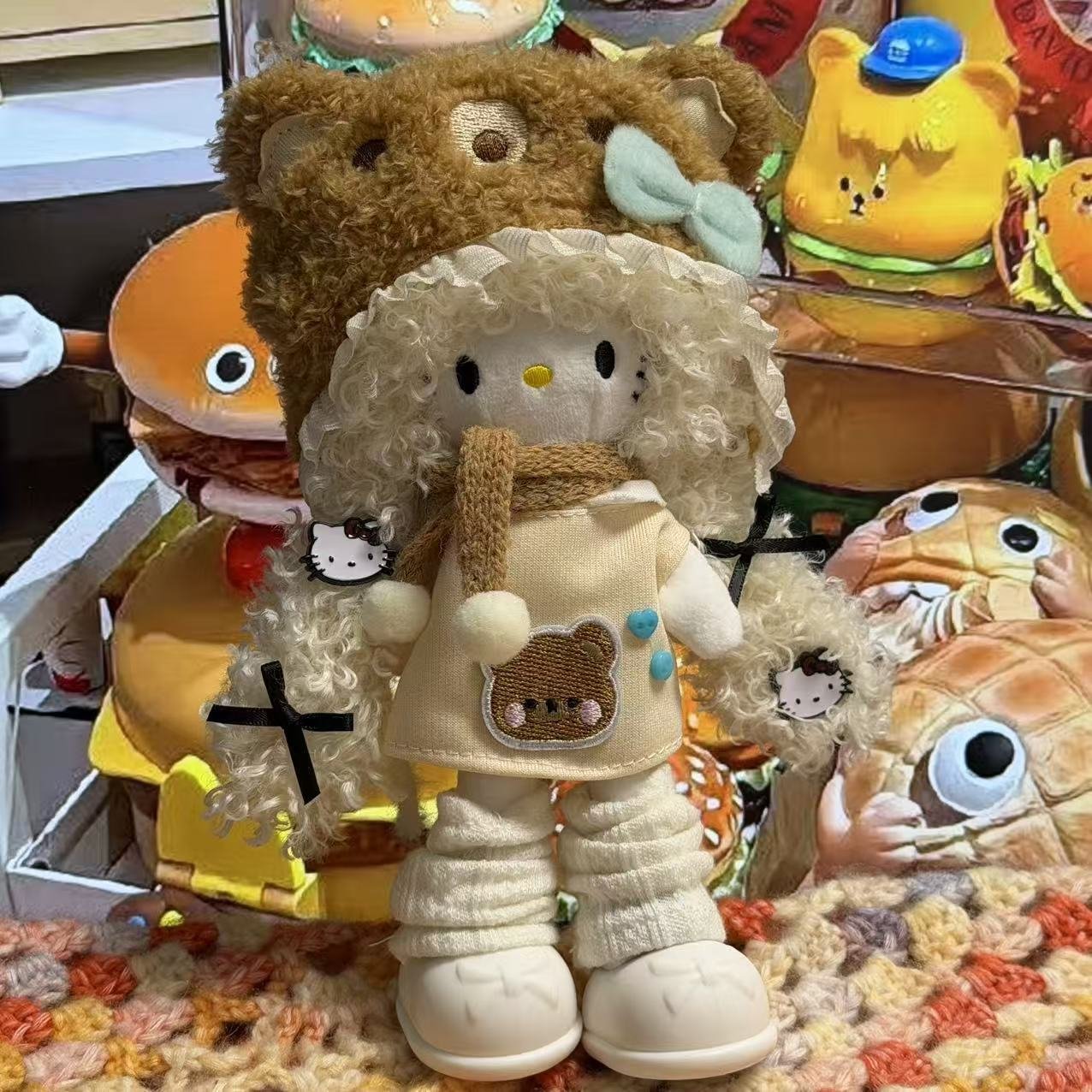 Animal Party Collection Girl Plush Charm - Image 11