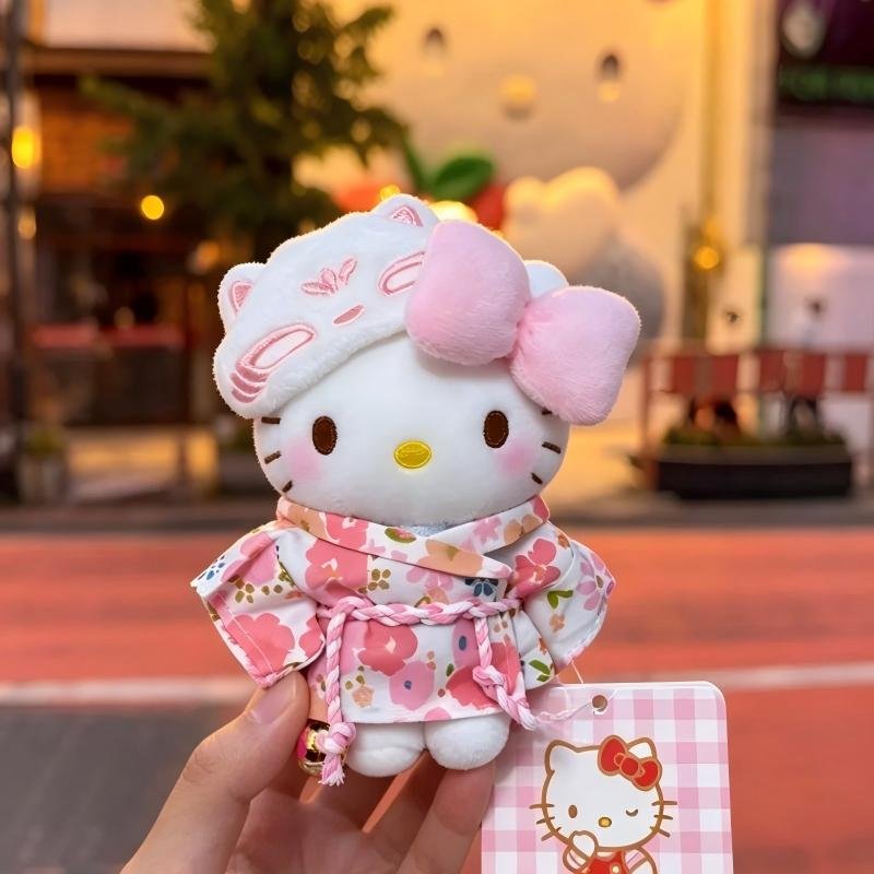 Sakura Blossom Plush Bag Charm - Image 4