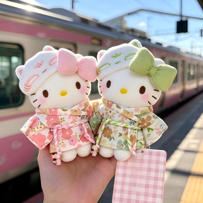 Sakura Blossom Plush Bag Charm - Image 3