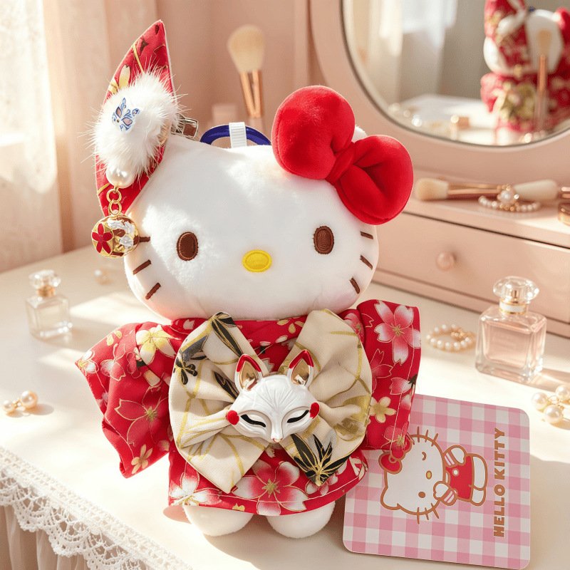 Sakura Kimono Plush Bag Charm - Image 5