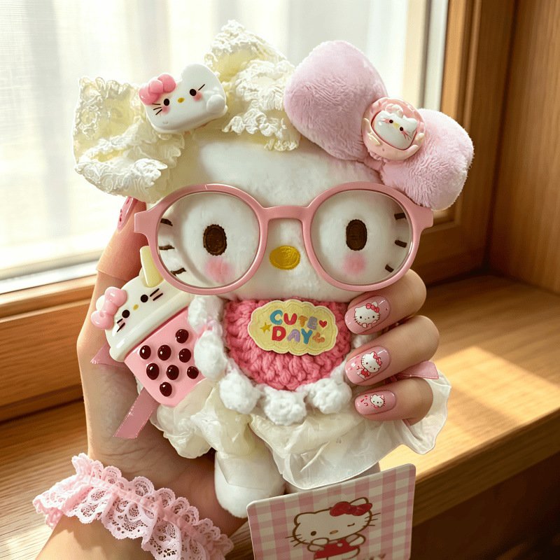 Bubble Tea Sweet Plush Bag Charm - Image 7