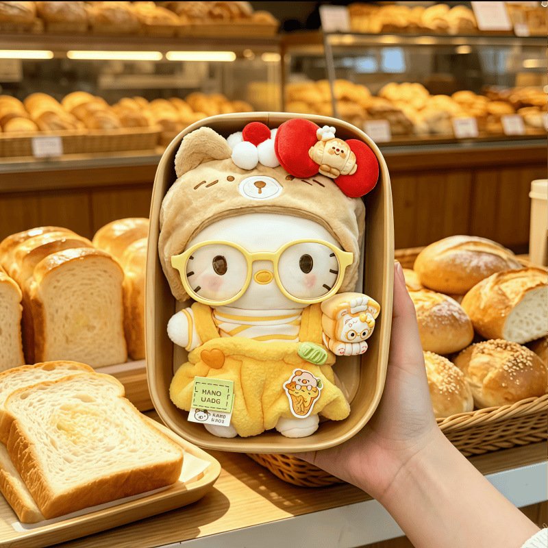 Sweet Little Bread Plush Doll Bag Charm - Image 6