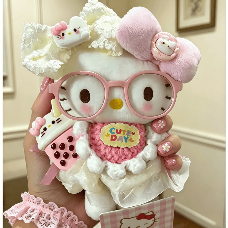 Bubble Tea Sweet Plush Bag Charm - Image 2